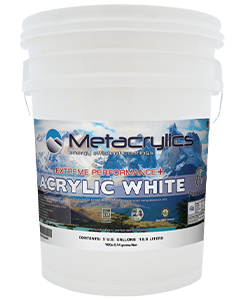Metacrylics Extreme Performance Plus Acrylic White pail